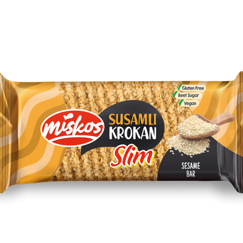  Susamlı Krokan Slim